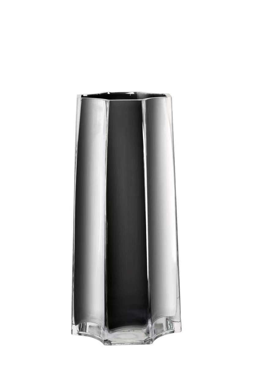 Silver tall modern-Classic Luxury tall vase, stylish design, LENOX 40 SC