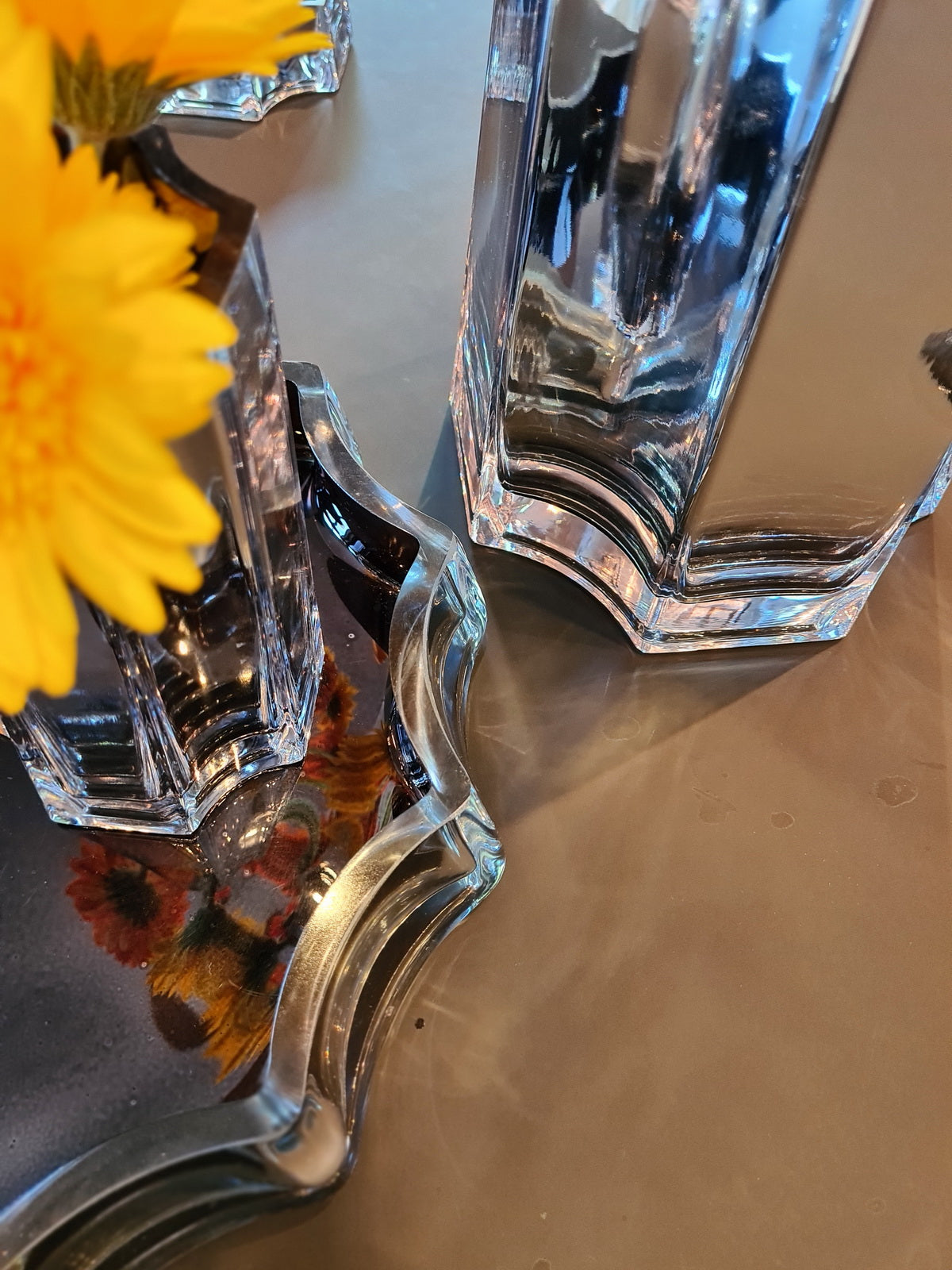 Silver small Luxury vase, modern classic, stylish design, LENOX 15 SC