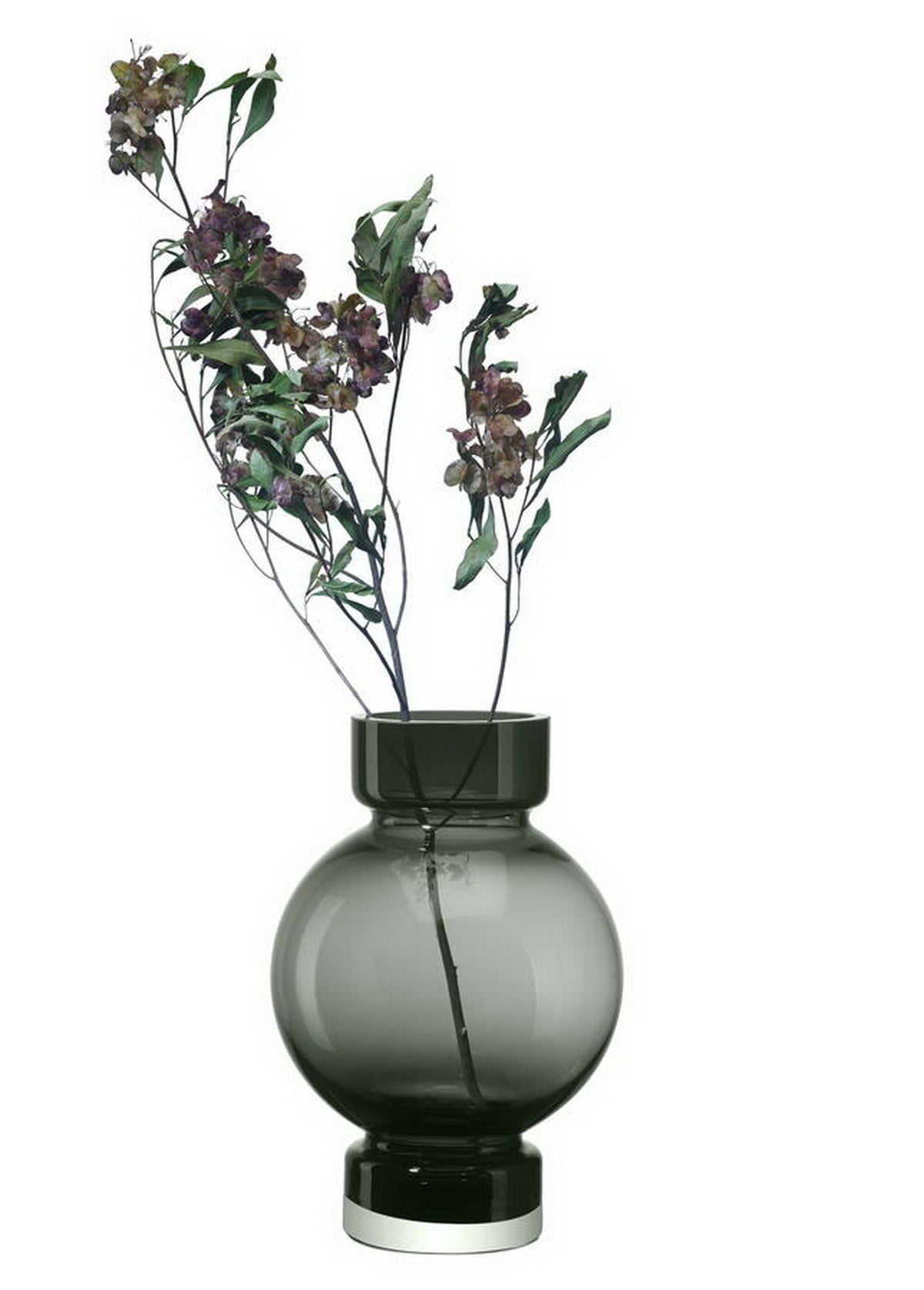 modern ball shaped luxury large vase ORU30GR