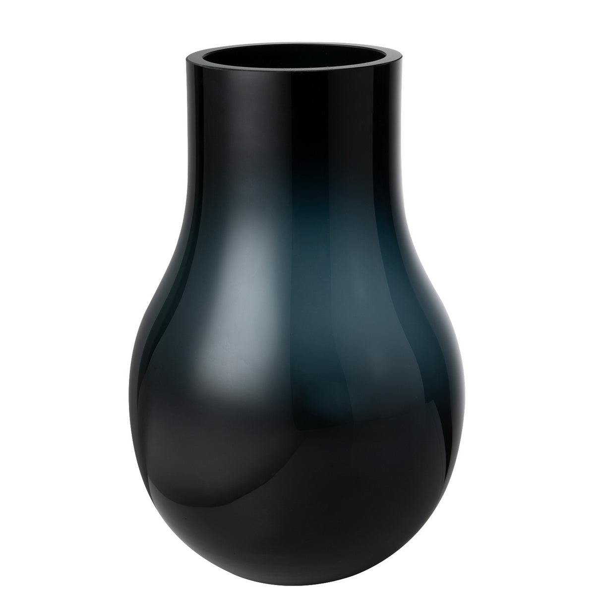 TOPseller modern classic, inkt blue, glass vase DAVOS