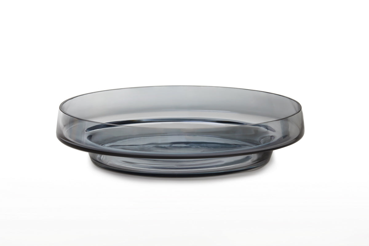 flat bowl classic UFO shape, luxury 9mm glass, electroplated ENVIE 08SI