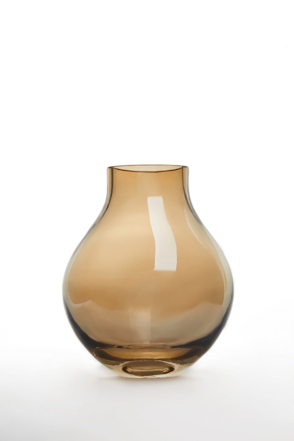 modern luxury glass vase, electroplated, bulb design, series: ENVIE 18GO