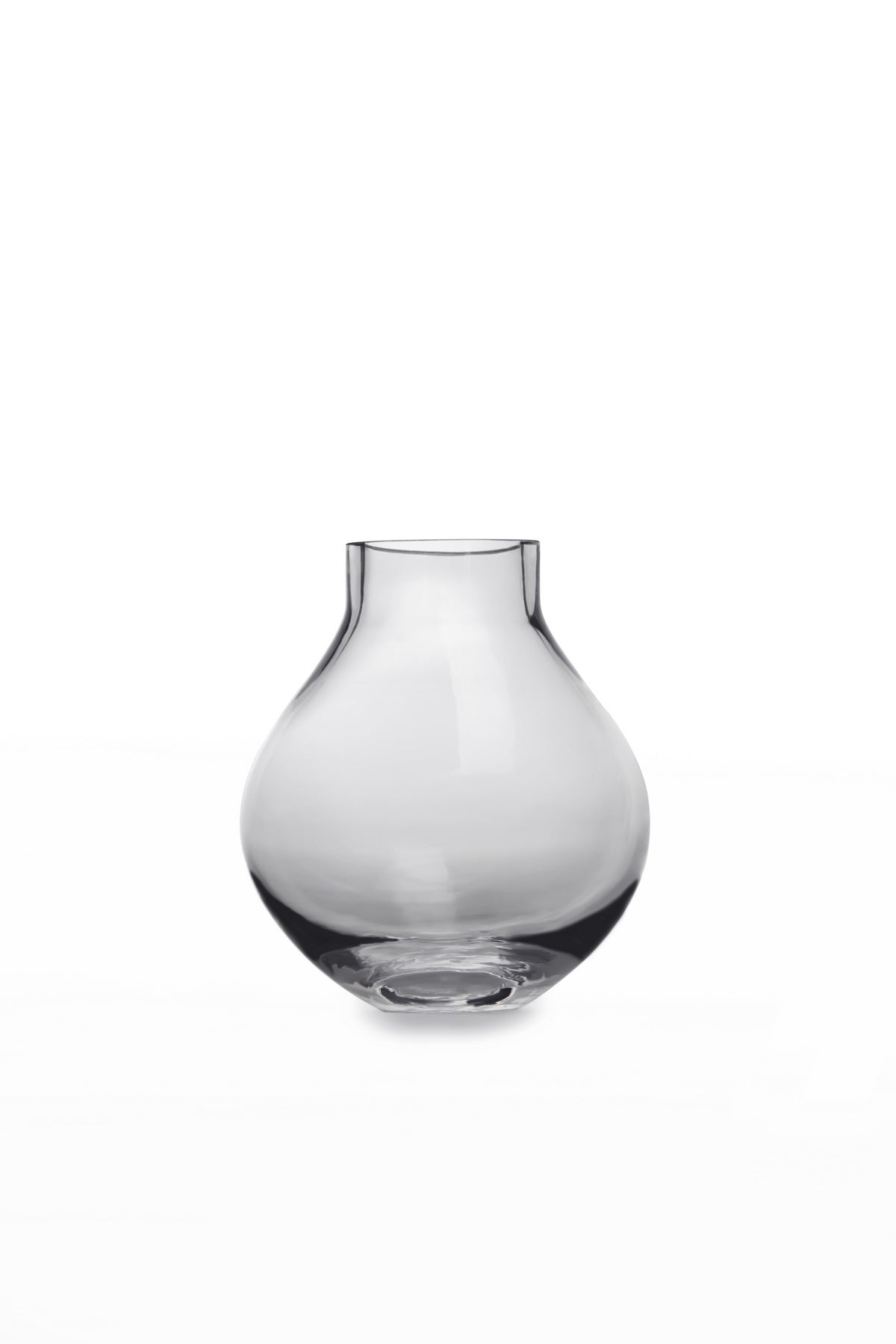 modern classic glass vase in bulb shape, electroplated : ENVIE 18TR