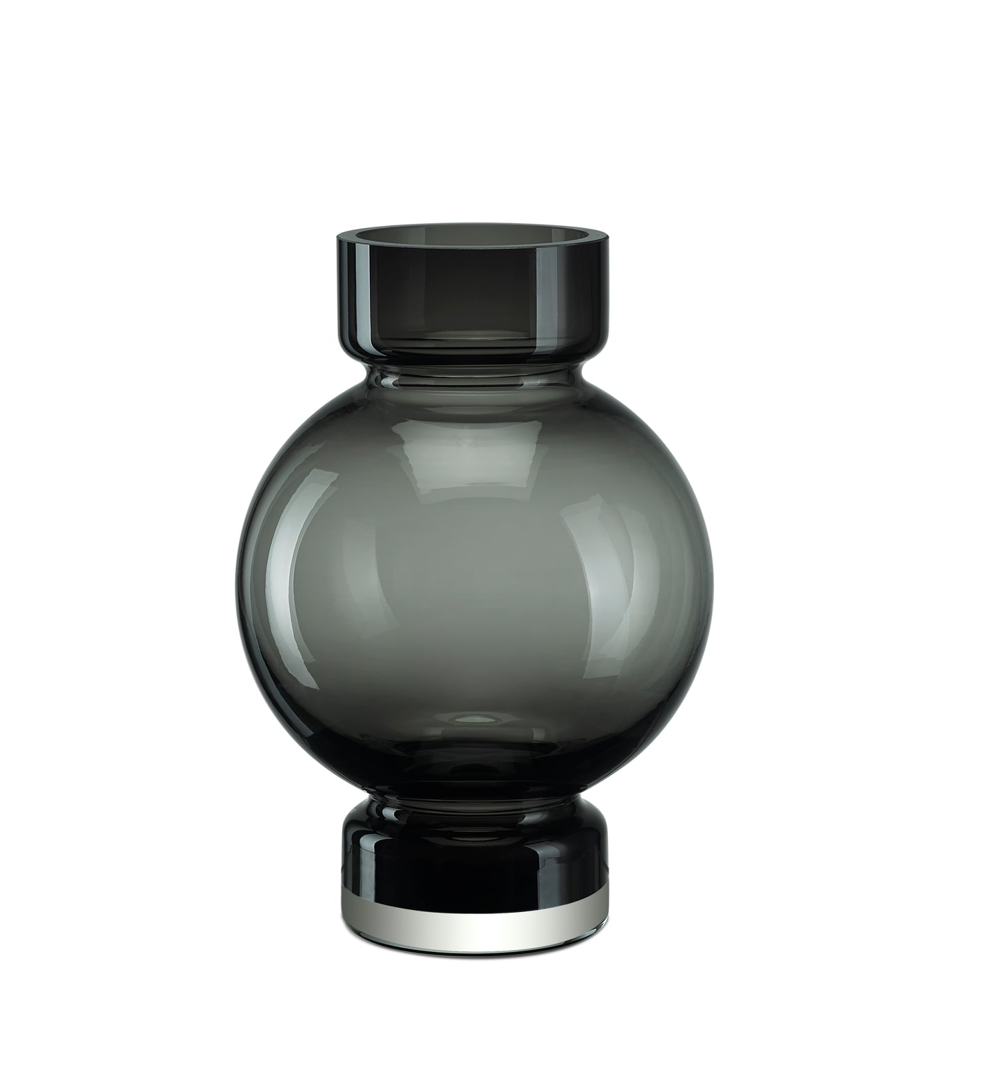 modern ball shaped luxury vase ORU25GR